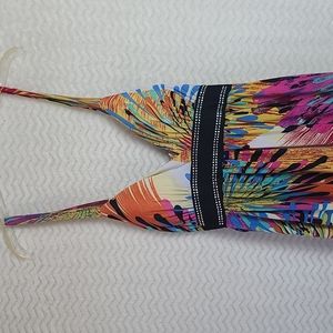 Studio West multicolored maxi dress